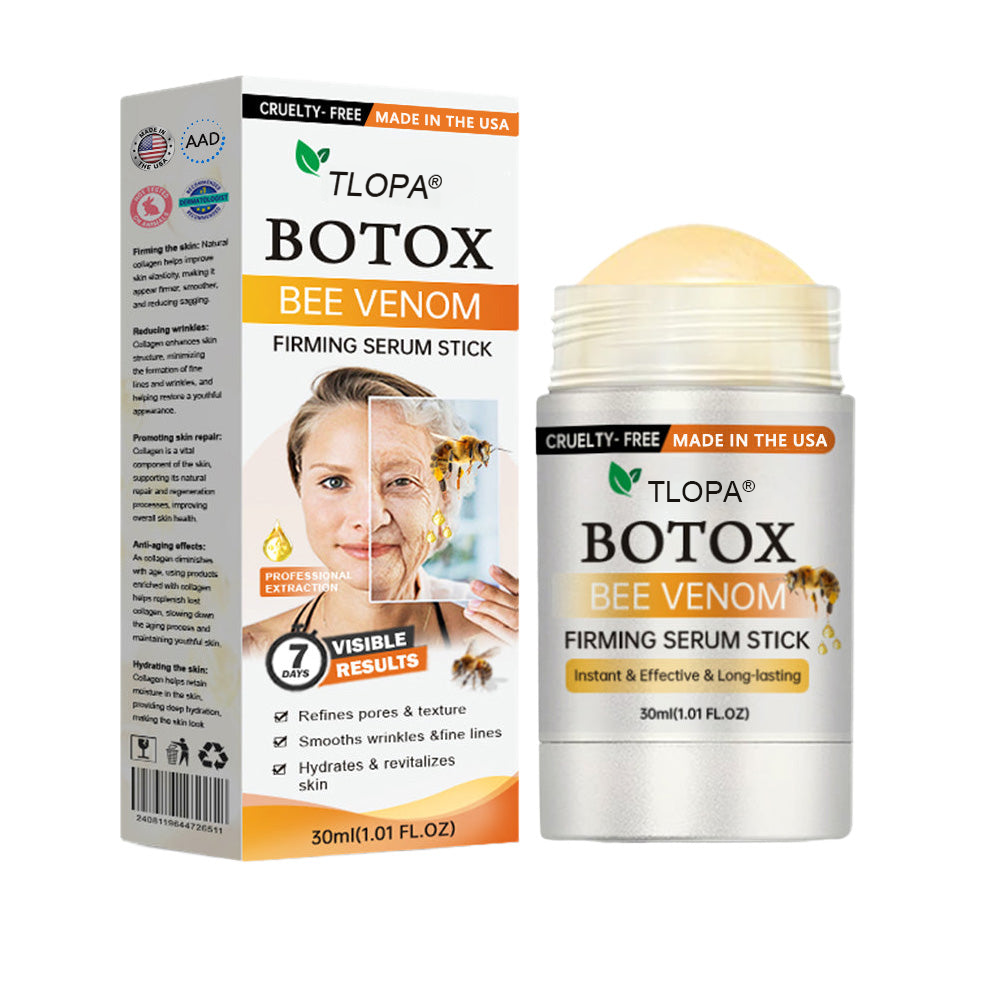 Made and Shipped from USA✨TLOPA® Botox Bee Venom Firming Serum Stick(🔥LAST DAY 70% OFF)🧡🧡