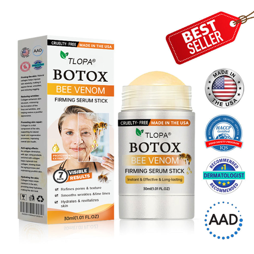 Made and Shipped from USA✨TLOPA® Botox Bee Venom Firming Serum Stick(🔥LAST DAY 70% OFF)🧡🧡