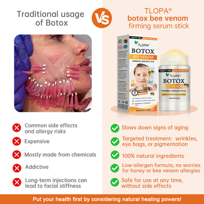 Made and Shipped from USA✨TLOPA® Botox Bee Venom Firming Serum Stick(🔥LAST DAY 70% OFF)🧡