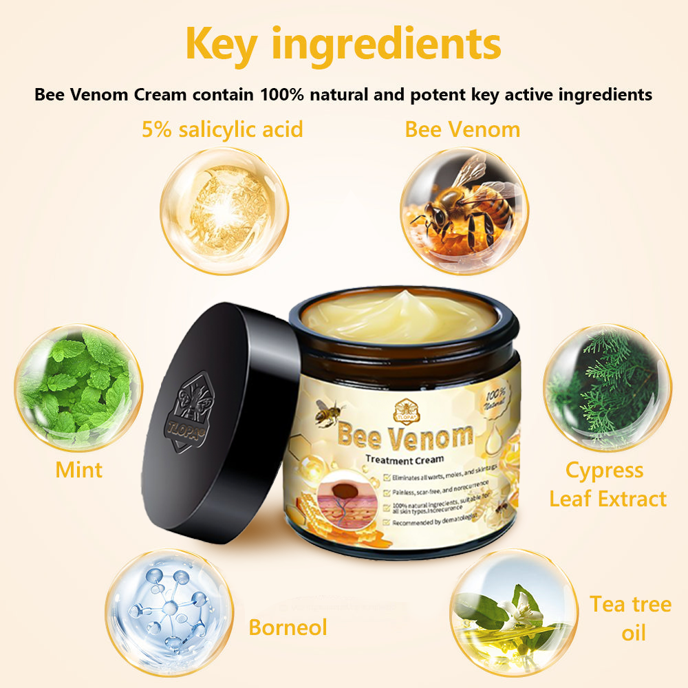 𝗧𝗟𝗢𝗣𝗔® Bee Venom Skin Treatment Cream (AAD Recommended👨‍⚕️)🧡